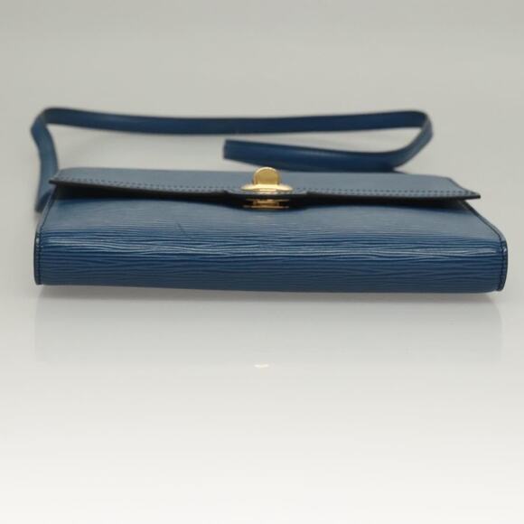 LOUIS VUITTON Epi Pochette Arche Shoulder Bag Blue M52575 - Picture 9 of 12